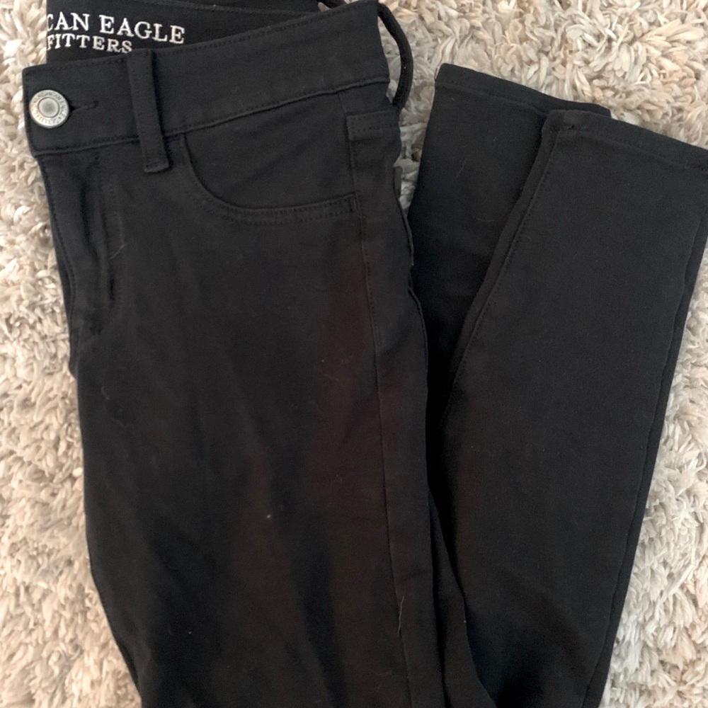 American Eagle Black Jeggings